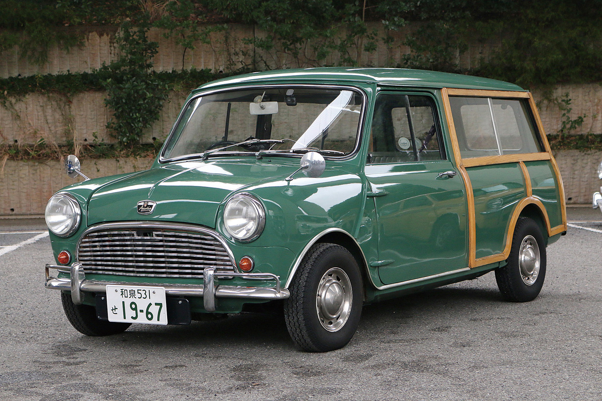 オースチン　ミニバン　コーギー社　MINIVAN イギリス製 CORGI TOYS 450 オースチン ミニ バン 2nd ミニ
