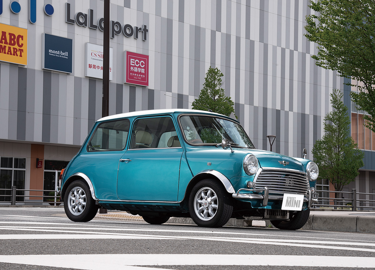 00 ROVER MINI MAYFAIR 1.3i ｜英国車コレクターと ハワイアンブルー
