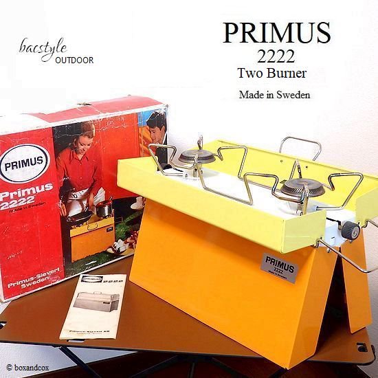 Vintage Primus 2222 Two Burner/ビンテージ プリムス ツーバーナー 箱付 キャンプ – ローバーミニ  ウェブマガジン《STREET MINI WEB》